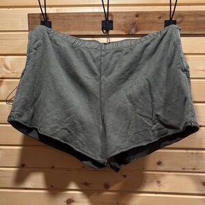 aerie Olive Green Athletic Pull-On Shorts